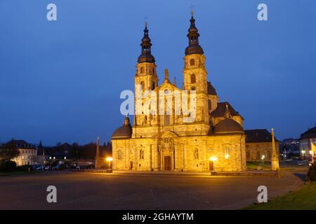 Die Basilika in Fulda, Hessen, Deutschland, Europa Stockfoto