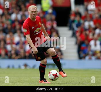 Paul Scholes beim Michael Carrick Testimonial Match im Old Trafford Stadium, Manchester. Bilddatum: 4. Juni 2017. Bildnachweis sollte lauten: Simon Bellis/Sportimage via PA Images Stockfoto