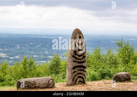 Fantastische Aufnahmen der Landschaft, die mit einer Kamera aufgenommen wurden Stockfoto