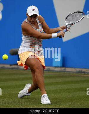 Ashleigh Barty aus Australien beim AEGON Birmingham Open Ladies Singles Finale im Edgbaston Priory Club. Bilddatum: 25. Juni 2017. Bildnachweis sollte lauten: Matt McNulty/Sportimage via PA Images Stockfoto