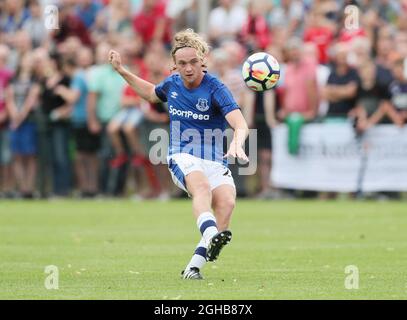 Evertons Tom Davies in Aktion während des Vorsaison-Spiels im Sportpark De Stockakker, Enschede. Bild Datum 19. Juli 2017. Bildnachweis sollte lauten: David Klein/Sportimage via PA Images Stockfoto