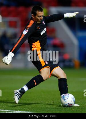 Rotherhams Lewis Price während des Vorsaison-Freundschaftsspiel im Aessal New York Stadium, Rotherham. Bild Datum 21. Juli 2017. Bildnachweis sollte lauten: Paul Thomas/Sportimage via PA Images Stockfoto