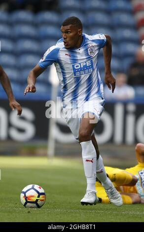 Collin Quaner von Huddersfield Town während der Vorsaison freundlich im John Smith's Stadium, Huddersfield. Bilddatum: 26. Juli 2017. Bildnachweis sollte lauten: Simon Bellis/Sportimage via PA Images Stockfoto