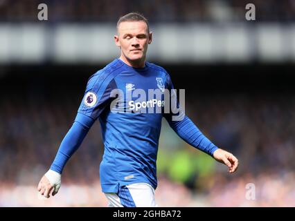 Evertons Wayne Rooney in Aktion während des Premier League Spiels im Goodison Park, Liverpool. Bild Datum 12. August 2017. Bildnachweis sollte lauten: David Klein/Sportimage via PA Images Stockfoto