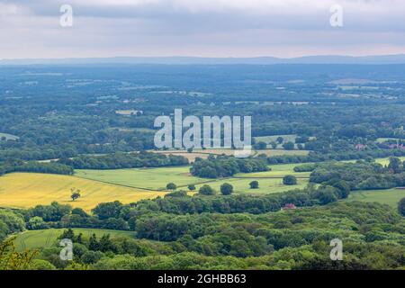 Fantastische Aufnahmen der Landschaft, die mit einer Kamera aufgenommen wurden Stockfoto