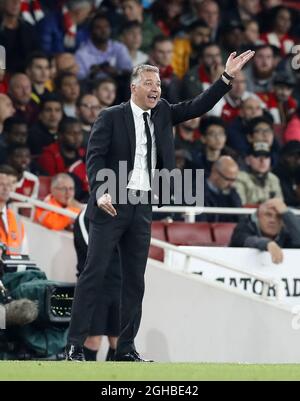 Darren Ferguson von Doncaster in Aktion während des Carabao-Pokalmatches im Emirates Stadium, London. Bilddatum 20. September 2017. Bildnachweis sollte lauten: David Klein/Sportimage via PA Images Stockfoto