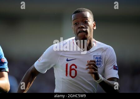 Rayhaan Tulloch aus England beim Gruppenspiel im Bank's Stadium, Walsall. Bild Datum 7. Mai 2018. Bildnachweis sollte lauten: Malcolm Couzens/Sportimage via PA Images Stockfoto