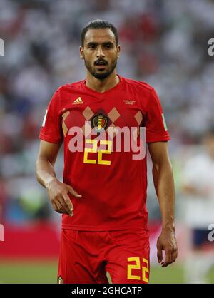 Der Belgier Nacer Chadli in Aktion beim Spiel der Gruppe G der FIFA-Weltmeisterschaft 2018 im Stadion von Königsberg in Königsberg. Bilddatum 28. Juni 2018. Bildnachweis sollte lauten: David Klein/Sportimage via PA Images Stockfoto