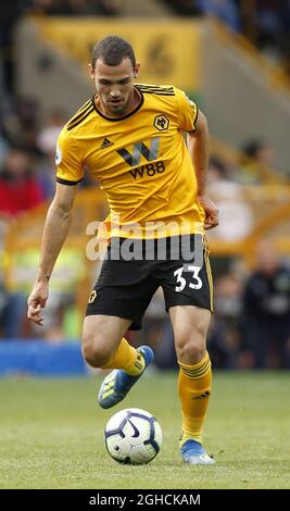 Leo Bonatini von Wolverhampton Wanderers während des Spiels der Premier League im Molineux Stadium, Wolverhampton. Bild Datum 16. September 2018. Bildnachweis sollte lauten: Andrew Yates/Sportimage via PA Images Stockfoto