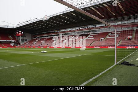 Gesamtansicht der Bramall Lane während des Sky Bet Championship-Spiels im Bramall Lane Stadium, Sheffield. Bild Datum 22. September 2018. Bildnachweis sollte lauten: Simon Bellis/Sportimage via PA Images Stockfoto