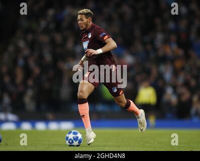 Joelinton aus Hoffenheim beim Spiel der UEFA Champions League Group F im Etihad Stadium, Manchester. Bild Datum 12. Dezember 2018. Bildnachweis sollte lauten: Simon Bellis/Sportimage via PA Images Stockfoto