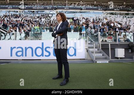 Rita Guarino Managerin von Juventus während des Spiels der Frauen-Serie A im Allianz Stadium, Turin, Italien. Bild Datum 24. März 2019. Bildnachweis sollte lauten: Jonathan Moscrop/Sportimage via PA Images Stockfoto