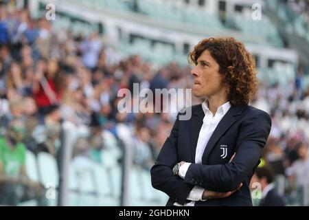 Rita Guarino Managerin von Juventus während des Spiels der Frauen-Serie A im Allianz Stadium, Turin, Italien. Bild Datum 24. März 2019. Bildnachweis sollte lauten: Jonathan Moscrop/Sportimage via PA Images Stockfoto