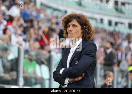 Rita Guarino Managerin von Juventus während des Spiels der Frauen-Serie A im Allianz Stadium, Turin, Italien. Bild Datum 24. März 2019. Bildnachweis sollte lauten: Jonathan Moscrop/Sportimage via PA Images Stockfoto