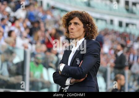 Rita Guarino Managerin von Juventus während des Spiels der Frauen-Serie A im Allianz Stadium, Turin, Italien. Bild Datum 24. März 2019. Bildnachweis sollte lauten: Jonathan Moscrop/Sportimage via PA Images Stockfoto