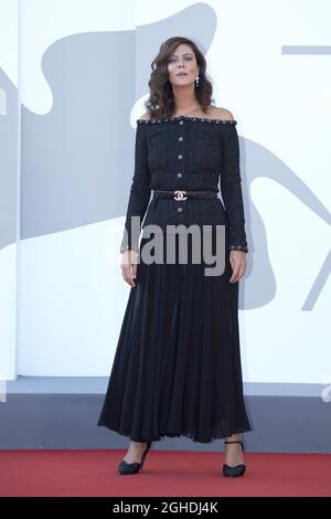 Venedig, Italien. September 2021. Anna Mouglalis bei der Premiere von L'Evenement im Rahmen der 78. Internationalen Filmfestspiele von Venedig am 06. September 2021 in Venedig, Italien. Foto von Paolo Cotello Credit: Imagespace/Alamy Live News Stockfoto