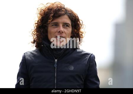 Rita Guarino Managerin von Juventus beim Spiel Serie A Femminile im Juventus Center, Vinovo. Bilddatum: 14. April 2019. Bildnachweis sollte lauten: Jonathan Moscrop/Sportimage via PA Images Stockfoto