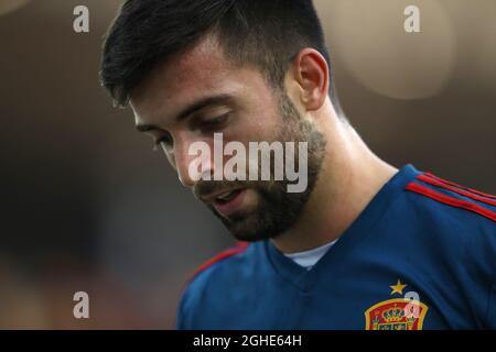 Antonio Sivera aus Spanien während des UEFA-U-21-Meisterschaftsspiel im Stadio Friuli. Bilddatum: 30. Juni 2019. Bildnachweis sollte lauten: Jonathan Moscrop/Sportimage via PA Images Stockfoto