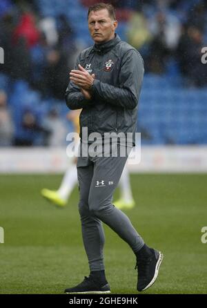 Der deprimierende Ralph Hasenhuttl-Manager von Southampton applaudiert den Fans beim Premier League-Spiel in Turf Moor, Burnley. Bilddatum: 10. August 2019. Bildnachweis sollte lauten: Andrew Yates/Sportimage via PA Images Stockfoto