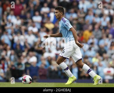 Rodrigo von Manchester City während des Spiels der Premier League im Etihad Stadium, Manchester. Bilddatum: 17. August 2019. Bildnachweis sollte lauten: Simon Bellis/Sportimage via PA Images Stockfoto