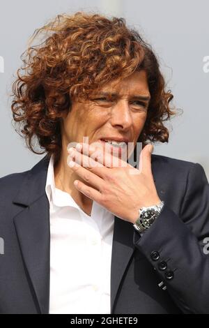 Rita Guarino Managerin von Juventus beim Spiel Serie A Femminile im Juventus Center, Vinovo. Bilddatum: 13. Oktober 2019. Bildnachweis sollte lauten: Jonathan Moscrop/Sportimage via PA Images Stockfoto
