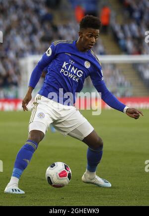 Demarai Gray aus Leicester City während des Premier League-Spiels gegen Burnley im King Power Stadium, Leicester. Bilddatum: 19. Oktober 2019. Bildnachweis sollte lauten: Darren Staples/Sportimage via PA Images Stockfoto