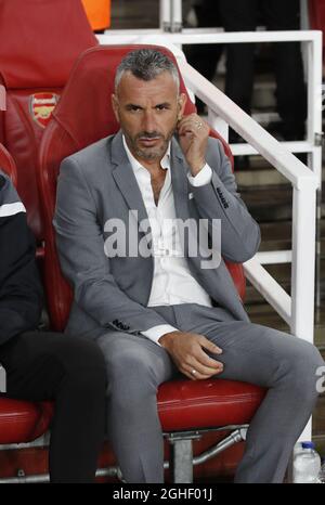 Ivo Vieira Manager von Vitoria Guimaraes während des Spiels der UEFA Europa League im Emirates Stadium, London. Bilddatum: 24. Oktober 2019. Bildnachweis sollte lauten: David Klein/Sportimage via PA Images Stockfoto