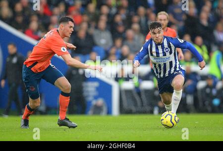 Während des Spiels der Premier League im American Express Community Stadium, Brighton und Hove. Bilddatum: 26. Oktober 2019. Bildnachweis sollte lauten: Paul Terry/Sportimage via PA Images Stockfoto