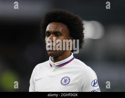 Willian von Chelsea beim Premier League-Spiel in Turf Moor, Burnley. Bilddatum: 26. Oktober 2019. Bildnachweis sollte lauten: Simon Bellis/Sportimage via PA Images Stockfoto