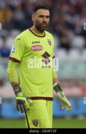 Salvatore Sirigu vom FC Turin während des Spiels der Serie A im Stadio Grande Torino, Turin. Bilddatum: 27. Oktober 2019. Bildnachweis sollte lauten: Jonathan Moscrop/Sportimage via PA Images Stockfoto