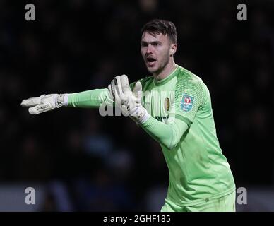 Kieran O'Hara von Burton Albion während des Carabao Cup-Spiels im Pirelli Stadium, Burton Upon Trent. Bilddatum: 29. Oktober 2019. Bildnachweis sollte lauten: Darren Staples/Sportimage via PA Images Stockfoto