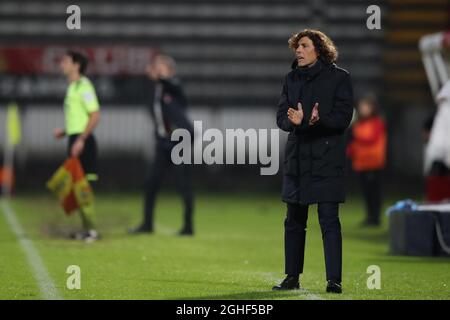 Rita Guarino Managerin von Juventus beim Spiel Serie A Femminile im Stadio Brianteo, Monza. Bilddatum: 17. November 2019. Bildnachweis sollte lauten: Jonathan Moscrop/Sportimage via PA Images Stockfoto