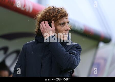 Rita Guarino Managerin von Juventus beim Spiel Serie A Femminile im Stadio Brianteo, Monza. Bilddatum: 17. November 2019. Bildnachweis sollte lauten: Jonathan Moscrop/Sportimage via PA Images Stockfoto
