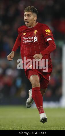 Roberto Firmino von Liverpool während des Spiels der Premier League in Anfield, Liverpool. Bilddatum: 30. November 2019. Bildnachweis sollte lauten: Simon Bellis/Sportimage via PA Images Stockfoto