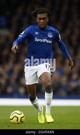 Alex Iwobi von Everton während des Spiels der Premier League im Goodison Park, Liverpool. Bilddatum: 7. Dezember 2019. Bildnachweis sollte lauten: Simon Bellis/Sportimage via PA Images Stockfoto