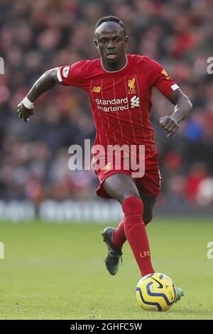 Sadio Mane aus Liverpool während des Spiels der Premier League in Anfield, Liverpool. Bilddatum: 14. Dezember 2019. Bildnachweis sollte lauten: James Wilson/Sportimage via PA Images Stockfoto