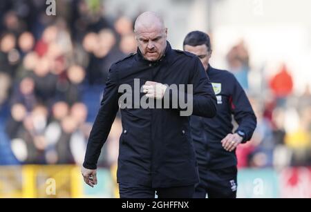 Burnley-Manager Sean Dyche beim Premier League-Spiel in Turf Moor, Burnley. Bilddatum: 1. Januar 2020. Bildnachweis sollte lauten: James Wilson/Sportimage via PA Images Stockfoto