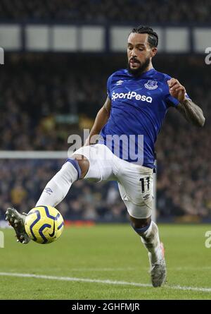 Theo Walcott aus Everton während des Spiels der Premier League gegen Newcastle United im Goodison Park, Liverpool. Bilddatum: 21. Januar 2020. Bildnachweis sollte lauten: Darren Staples/Sportimage via PA Images Stockfoto