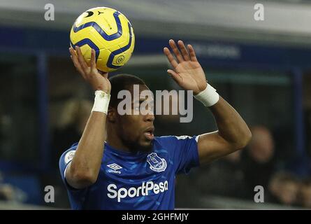 Djibril Sidibe aus Everton während des Spiels der Premier League gegen Newcastle United im Goodison Park, Liverpool. Bilddatum: 21. Januar 2020. Bildnachweis sollte lauten: Darren Staples/Sportimage via PA Images Stockfoto