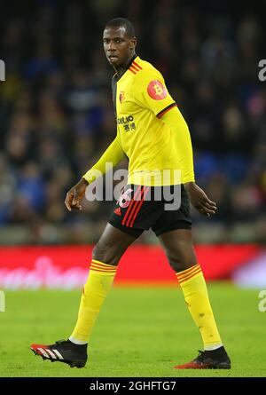 WatfordÕs Abdoulaye Doucour während des Premier League-Spiels im American Express Community Stadium, Brighton und Hove. Bilddatum: 8. Februar 2020. Bildnachweis sollte lauten: Paul Terry/Sportimage via PA Images Stockfoto