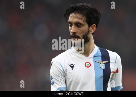 Der spanische Mittelfeldspieler Luis Alberto aus Latium während des Spiels der Serie A bei Luigi Ferraris, Genua. Bilddatum: 23. Februar 2020. Bildnachweis sollte lauten: Jonathan Moscrop/Sportimage via PA Images Stockfoto