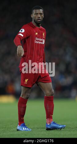 Georginio Wijnaldum von Liverpool während des Spiels der Premier League in der Bramall Lane, Sheffield. Bilddatum: 22. Februar 2020. Bildnachweis sollte lauten: Simon Bellis/Sportimage via PA Images Stockfoto