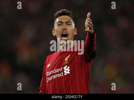 Roberto Firmino von Liverpool während des Spiels der Premier League in der Bramall Lane, Sheffield. Bilddatum: 22. Februar 2020. Bildnachweis sollte lauten: Simon Bellis/Sportimage via PA Images Stockfoto