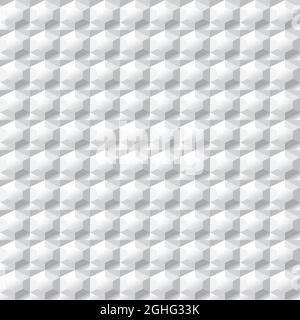 Weiße geometrische Textur. Vector Background kann in Cover-Design, Buch-Design, Website-Hintergrund, CD-Cover, Werbung verwendet werden. Stock Vektor