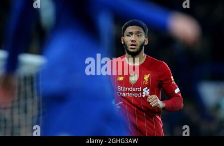 LiverpoolÕs Joe Gomez während des FA Cup-Spiels in Stamford Bridge, London. Bilddatum: 3. März 2020. Bildnachweis sollte lauten: Paul Terry/Sportimage via PA Images Stockfoto