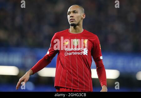 LiverpoolÕs Fabinthin während des FA-Cup-Spiels in Stamford Bridge, London. Bilddatum: 3. März 2020. Bildnachweis sollte lauten: Paul Terry/Sportimage via PA Images Stockfoto