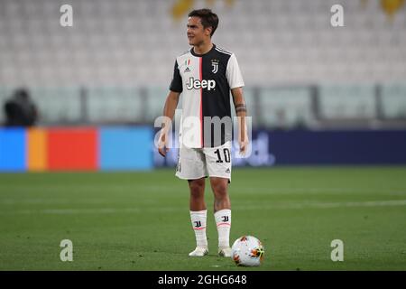 Juventus argentinischer Stürmer Paulo Dybala beim Spiel der Serie A im Allianz Stadium, Turin. Bilddatum: 26. Juni 2020. Bildnachweis sollte lauten: Jonathan Moscrop/Sportimage via PA Images Stockfoto