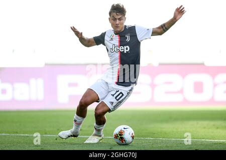 Juventus argentinischer Stürmer Paulo Dybala beim Spiel der Serie A im Allianz Stadium, Turin. Bilddatum: 4. Juli 2020. Bildnachweis sollte lauten: Jonathan Moscrop/Sportimage via PA Images Stockfoto