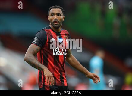 Bournemouth's Callum Wilson während des Spiels der Premier League im Vitality Stadium, Bournemouth. Bilddatum: 9. Juli 2020. Bildnachweis sollte lauten: David Klein/Sportimage via PA Images Stockfoto