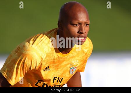 Leobrian Kokubo aus Benfica während des UEFA-Jugendliga-Spiels im Colovray Sports Center, Nyon. Bilddatum: 18. August 2020. Bildnachweis sollte lauten: Jonathan Moscrop/Sportimage via PA Images Stockfoto